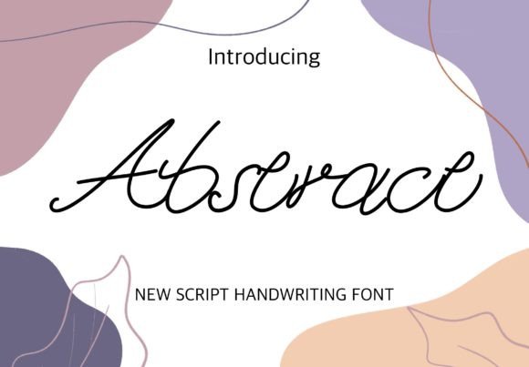 Abstract: A Handwritten Font for Modern Editorial Design