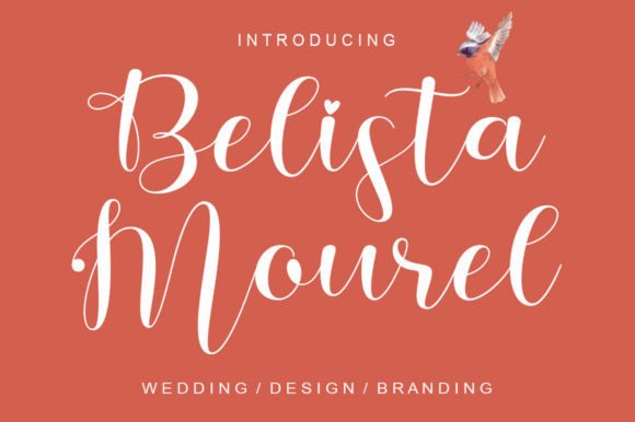 Belista Mourel: A Handwritten Script Font for Modern Web Design and Brand Identity