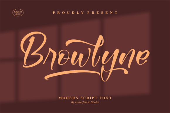 Browlyne: A Stylish Script Font That Elevates Small Business Branding