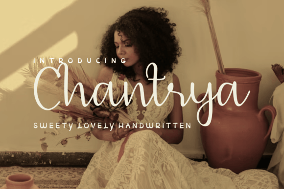 Chantrya: A Modern Script Font for Elegant Editorial Design