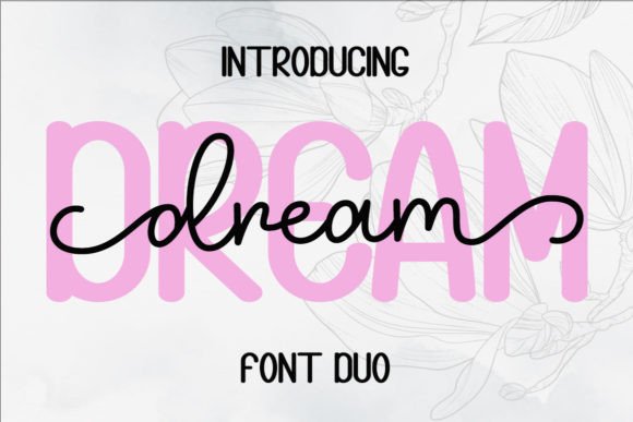 Dream Duo: A Stylish Script Font That Elevates Small Business Branding