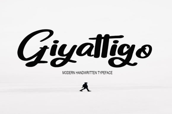 Giyattigo: A Handwritten Font That Elevates Craft and Product Design