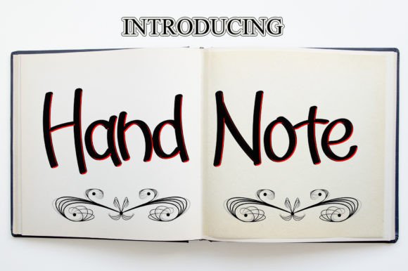 Hand Note: A Versatile Handwritten Font for Modern Web Design
