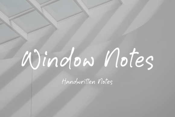 How Window Notes Font Transformed My Small Business Branding