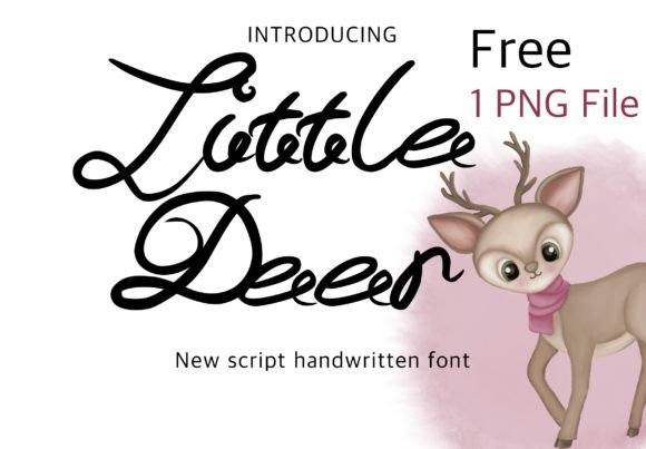 Little Deer: A Playful Script Font for Thoughtful Editorial Design