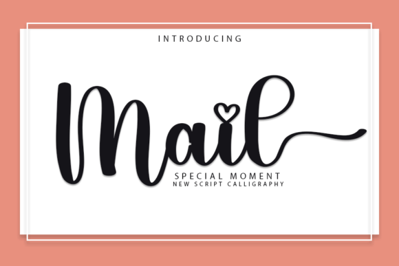Mail Font: Elevating Campaign Design with Handwritten Elegance