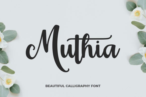 Muthia: A Joyful Script Font for Modern Marketing Campaigns