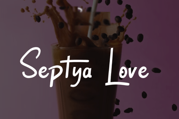 Septya Love: A Clean, Thin Script Font for Modern Web Design