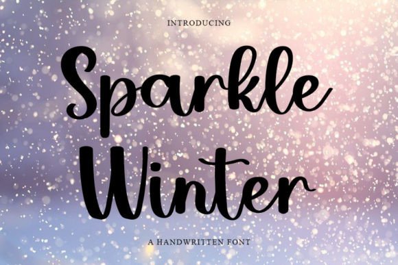Sparkle Winter Font: A Web Designer’s Take on Elegance Meets Personality