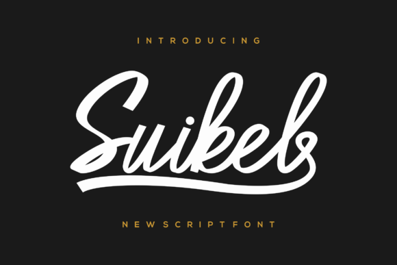 Suikel: A Handwritten Font That Brings Elegance to Branding