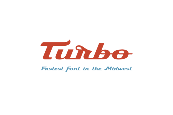 Turbo: A Stylish Script Font for Bold Branding and Design Projects
