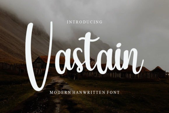 Vastain: A Handwritten Font That Elevates Small Business Branding