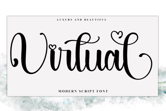 Virtual Font: Elevating Editorial Design with Elegant Handwritten Charm