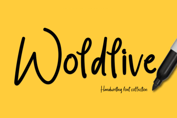 Woldlive: A Modern Handwritten Font That Elevates Campaign Visuals